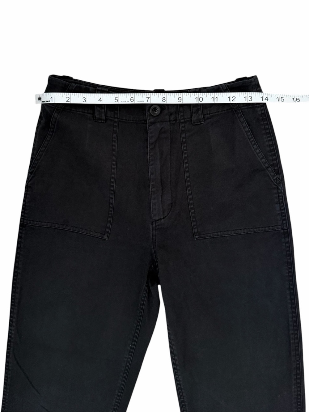 Jenni Kayne Black Ranger Trouser Pants Size 2 High Rise Cotton Blend $325 - Picture 9 of 12
